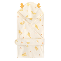 Cute rabbit and dragon baby blanket newborn baby summer pure cotton newborn baby blanket anti-jump swaddle bag single spring and autumn