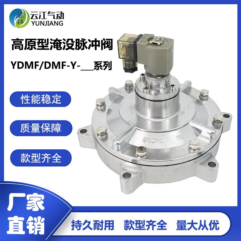 Submerged DN62 electromagnetic pulse valve DMF-Y-25 40 50 62 76 89 plateau type dust removal custom explosion-proof
