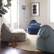 Sloth sofa Bedroom Small cute little sofa Net Red style Single sofa Sofa Lazy single small sofa