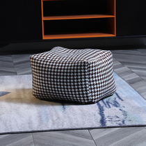 Nordic sloth sofa pedalling designer doorway creative shoe changing stool small stool for home footrest benches nets red