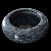 Stone sculpted ashtrays in stone