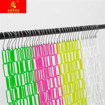 (Article 10 Dress 5 Clothing) Metal Plastic Hanging Clothes Chain Hooks Hanging Chain Rings Chain Sub Clothing Shop Hanging Clothes Chain