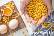 Each batch does not do baking pure egg yolk natural lecithin supplement nutrition popping artifact small particles super convenient