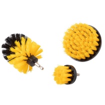 Electric drill brush 3-piece set home car power tool accessories cleaning brush head set disc bristle brush cleaning brush