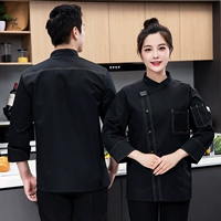 Черные длинные рукава (одиночный топ)