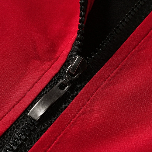 Красный флисовый светоотражающий жилет для работы, делается под заказ, с печатью вашего логотипа