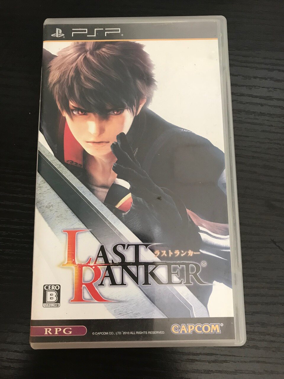 PSP genuine game 11 district neon text first return last warrior last ranker boxed bare disk