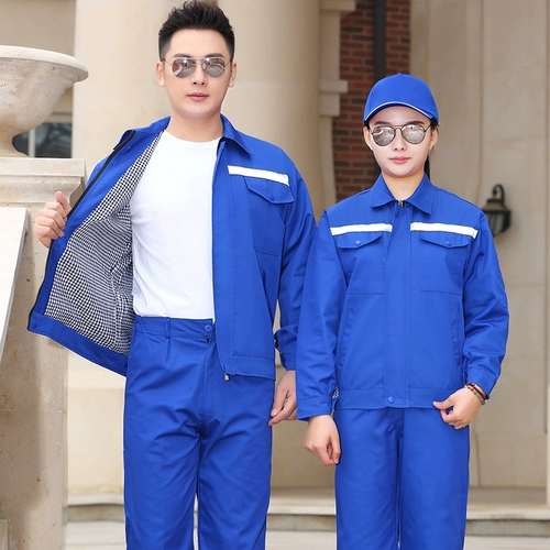 Осенняя и зимняя двойная подкладка рабочая одежда мужская рабочая одежда для защиты строительного инженерного машиностроения и электрического технического обслуживания.