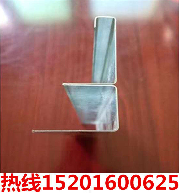 Light steel keel F-shaped edge corner integrated ceiling main bone and auxiliary bone high and low corner lamp trough and bone gypsum ceiling
