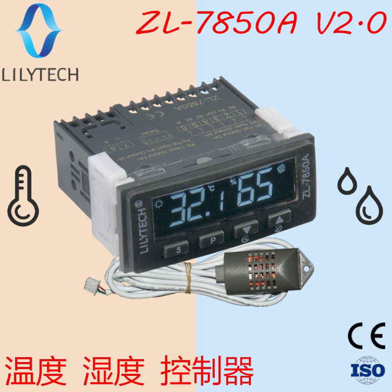 Suzhou Baihe Zl-7850A Temperature and Humidity Controller Incubator Incubation Box Temperature and Humidity Controller