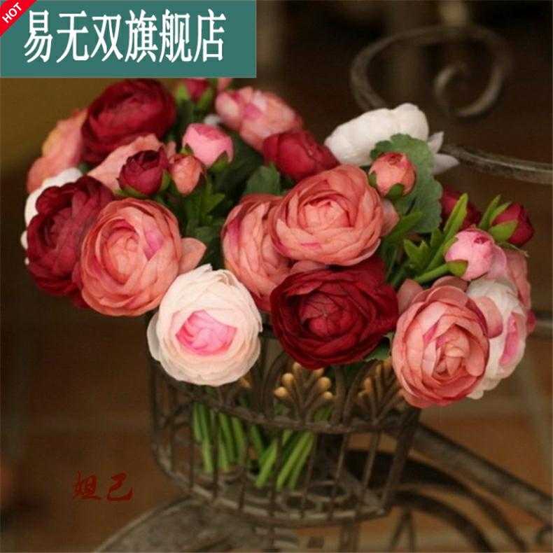 各色洋牡丹10 12枝毛莨特价批鲜花速递全店购2束不分种类顺丰包邮