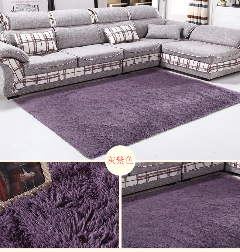Dày rửa Silky phòng thảm sống bàn cà phê ngủ cạnh giường ngủ thảm thảm cửa sổ và tatami trải nhựa có thể được tùy chỉnh - Thảm giá thảm trải sàn