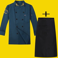 Зеленый лонгслив, черная юбка в складку