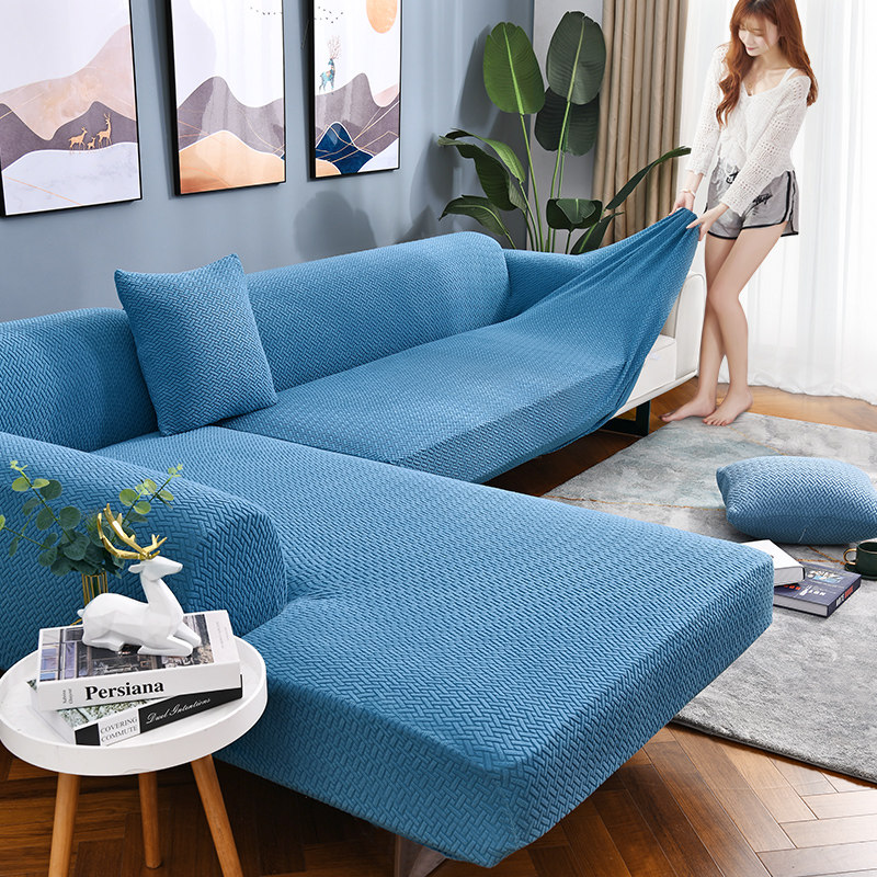 Universal Four Seasons 2021 Simple Modern Stretch Sofa Cushion Cover Cover Cushion