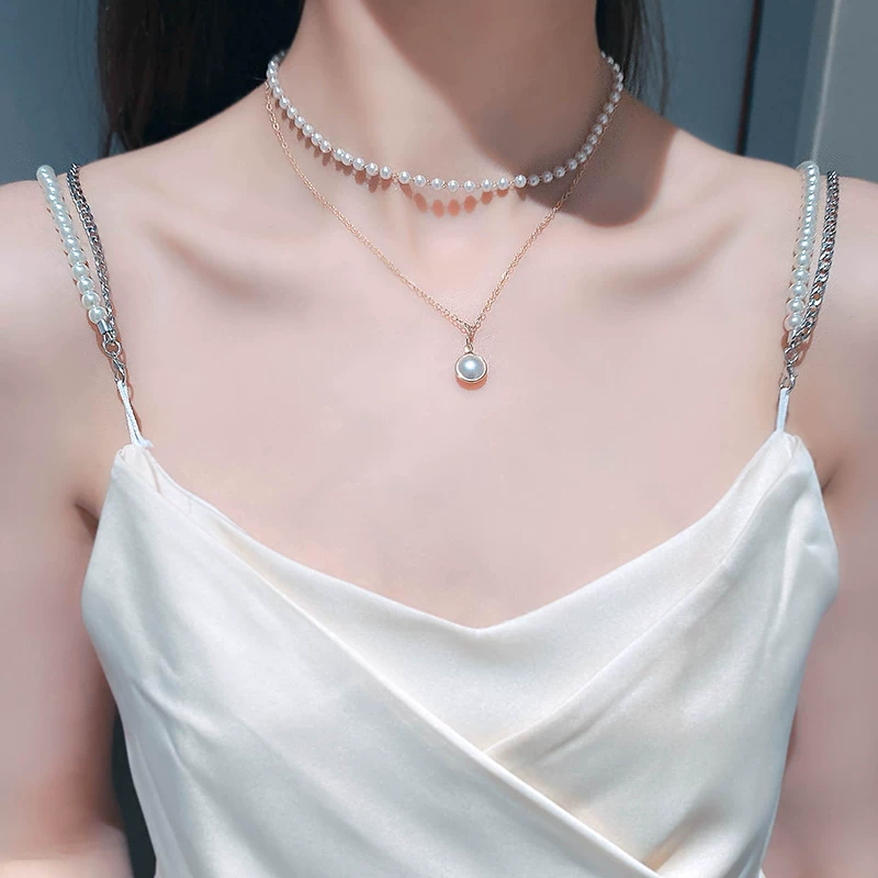Платье-slip, тонкие бретельки, аксессуары, цепочка жемчуг, нижнее белье, летняя юбка, невидимый корректирующий боди, аксессуары