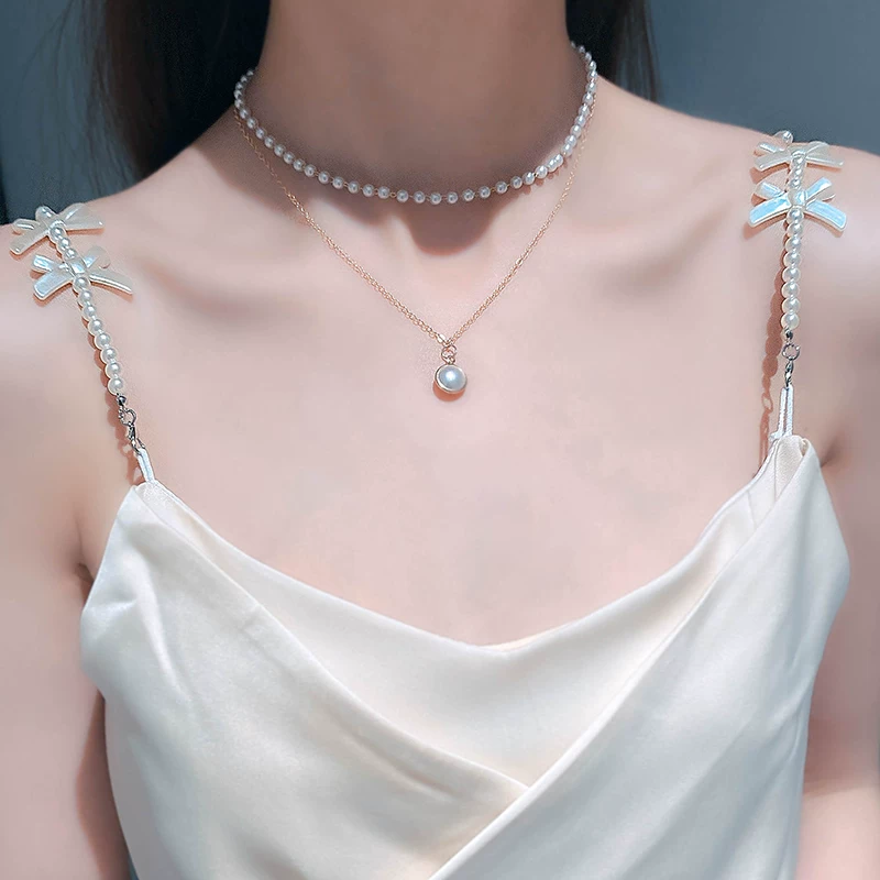Платье-slip, тонкие бретельки, аксессуары, цепочка жемчуг, нижнее белье, летняя юбка, невидимый корректирующий боди, аксессуары