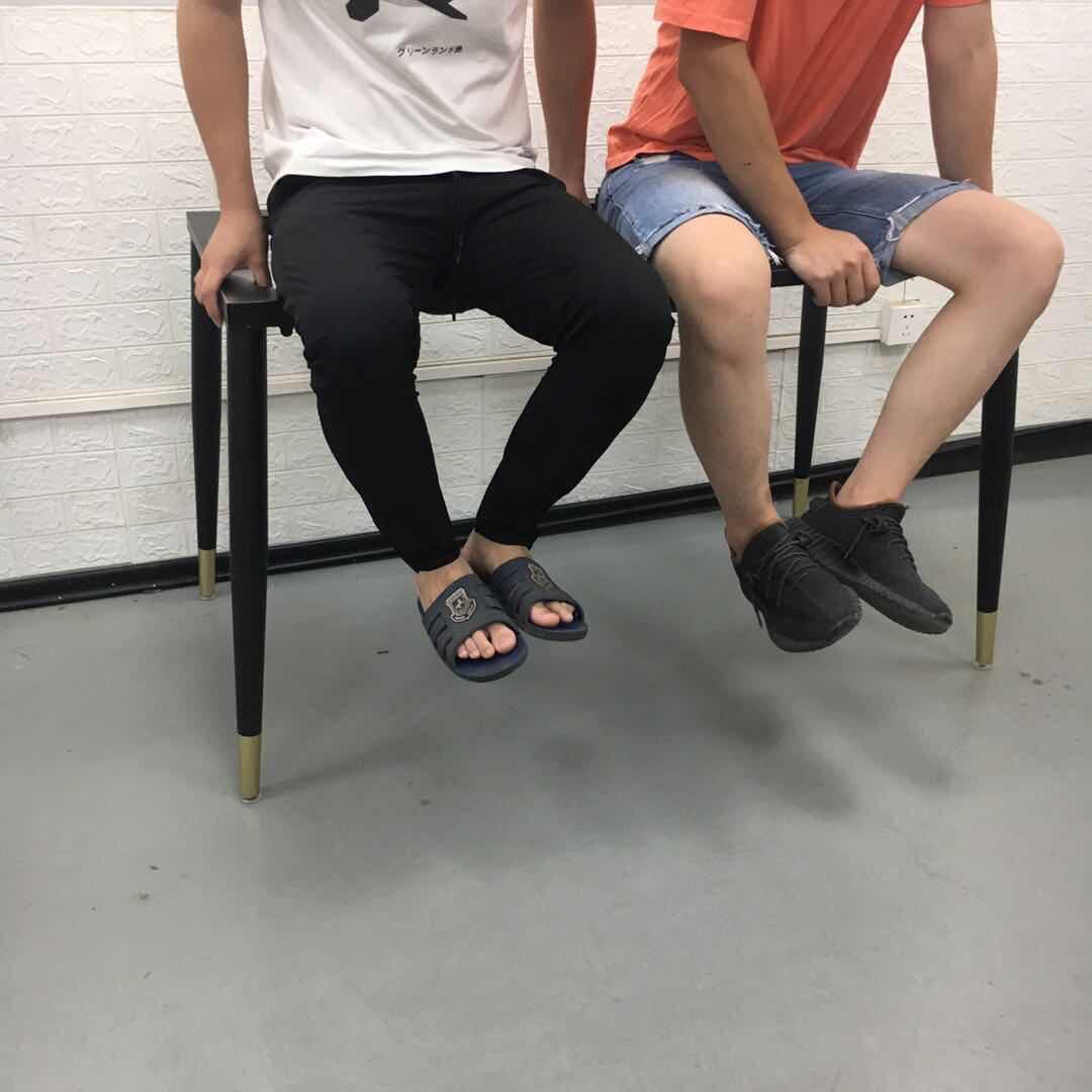 Light extravagant table legs bracket metal rock plate large plate table frame Nordic minimalist marble iron art footed table foot table foot