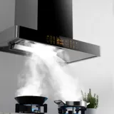 Собрание жены Ding Susction Range Hoode Homefitul Kitchen Hood, большая всасывающая мощность автоматическая очистка вытяжка