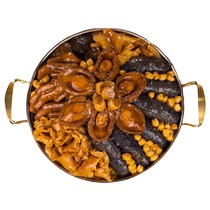 (Yufeng Guan) Buddha Jumps Over the Wall Heated Instant New Years Eve Rice Authentic Abalone Sauce Poon Choi New Years Gift Box for Six Persons