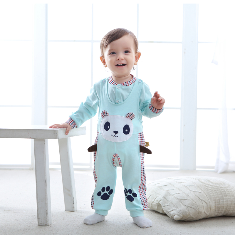 Bé gái mùa thu 2018 mới phù hợp với thời trang cho bé mùa xuân và mùa thu quần áo trẻ em hai mảnh 1-2 tuổi bé gái nhỏ đồ bơi trẻ em