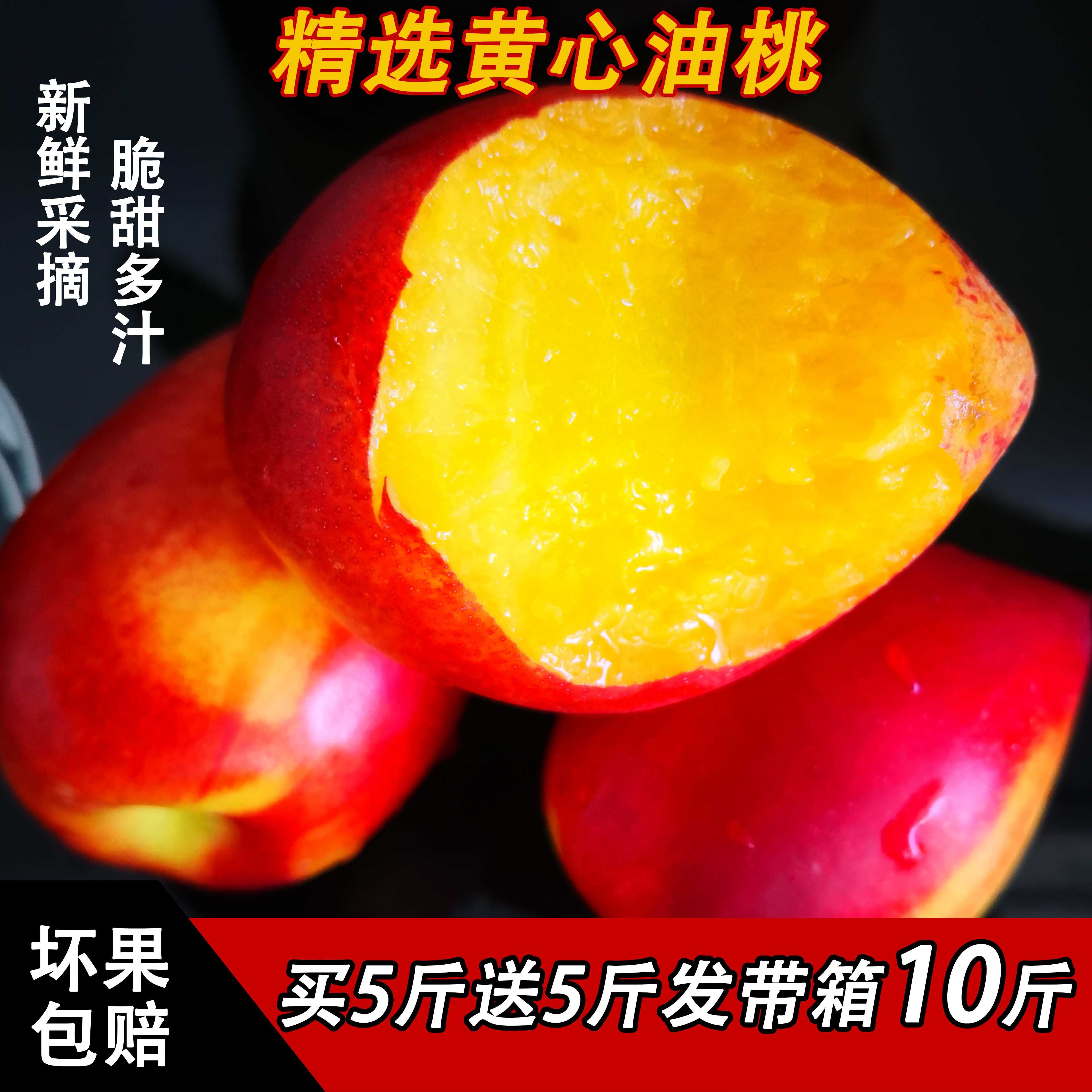 宋妮果 山西黄心油桃 带箱10斤 天猫优惠券折后¥29.9包邮(¥39.9-10)