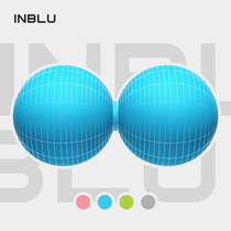 Fascial ball Neck and shoulder massage ball Muscle relaxation meridian ball Fitness foot yoga Neck membrane meridian silicone material