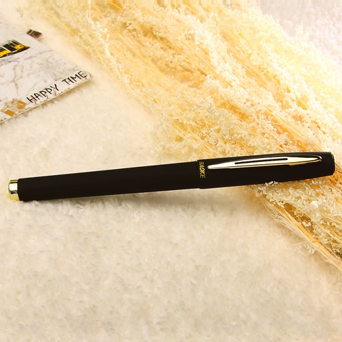 Ручка-роллер для школьников, черная шариковая ручка, пуля, канцтовары, 0.5мм, для средней школы, оптовые продажи