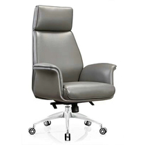 Atmospheric Large Class Chair Boss Chair CEO CEO Genuine Leather Reclining Chair Modern Minima Home Office Chair Computer Chair