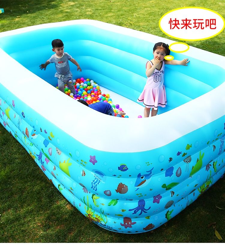 Ngoài trời ngoài trời gia đình lớn bể bơi bơm hơi nhà di động trẻ em lớn dưới nước riêng tư - Bể bơi / trò chơi Paddle