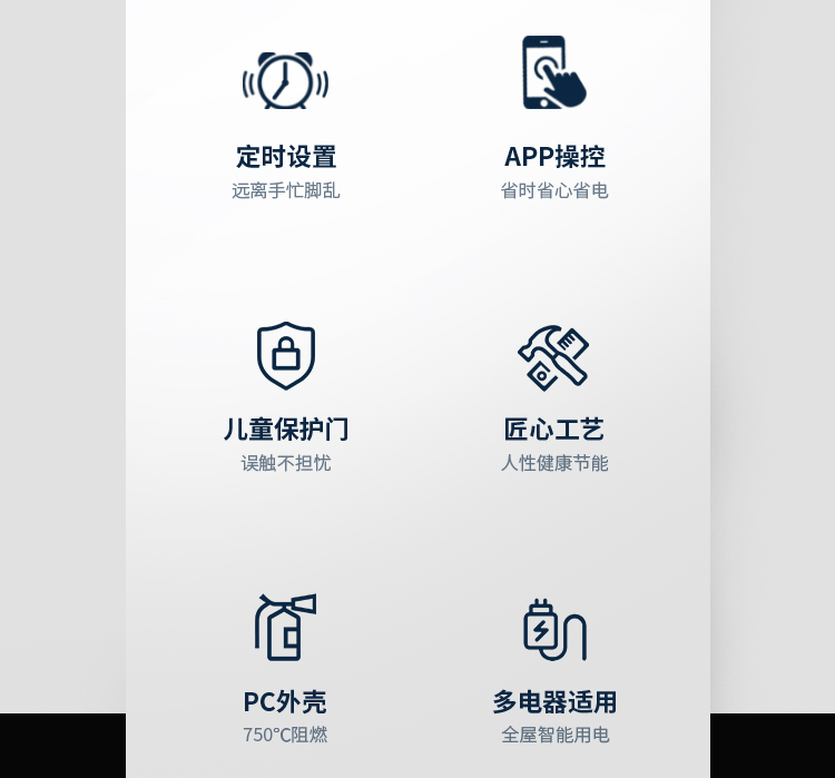 佛山照明 空调伴侣 家用多功能智能插座 支持天猫精灵智控 图3