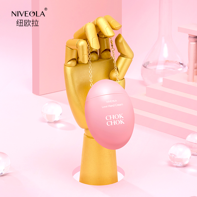 Niveola/纽欧拉CHOKCHOK鹅蛋护手霜女秋冬保湿滋润便携小巧随身
