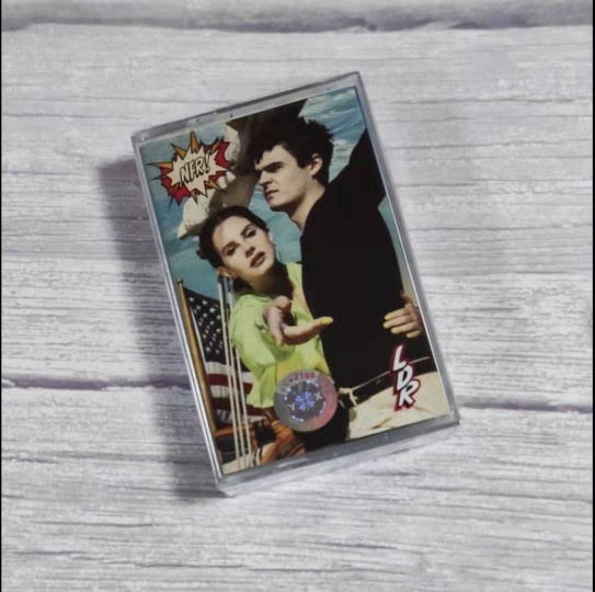 Rana Dre LanaDelRey beats Thunder's sister album NFR brand new retro with body-to-tape card with lyrics