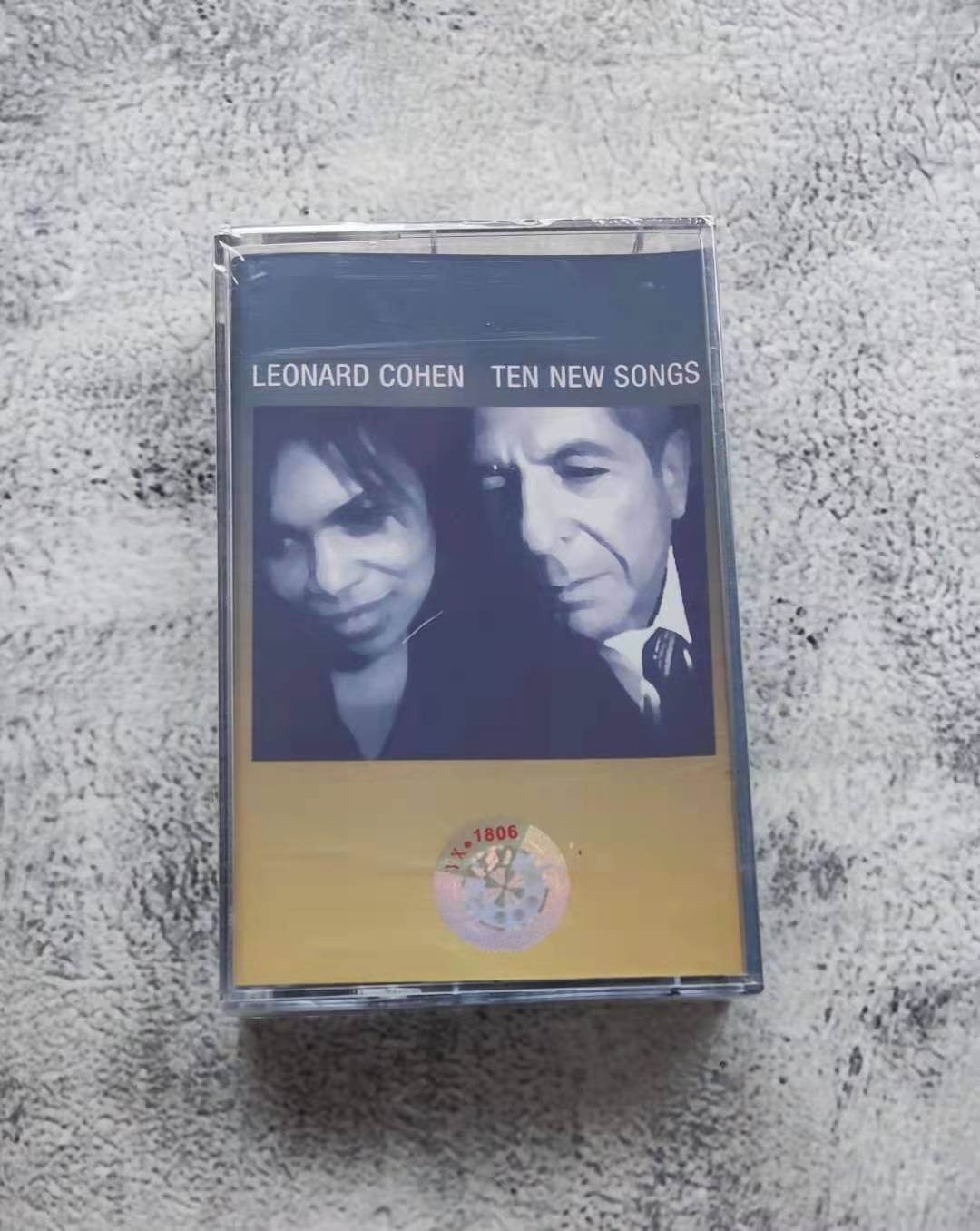Tape Folk English song Leonard Cohen Ten New Songs