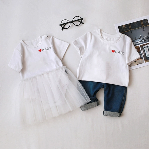 Реквизит для фотографии, футболка с коротким рукавом, семейный стиль, популярно в интернете