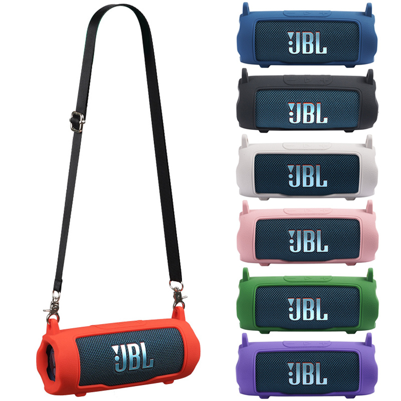 Suitable for Jbl Flip7 Bluetooth Speaker Silicone Protective Case Subwoofer Kaleidoscope 7Th Generation Speaker Shoulder Bag Case Suitable for Jbl Flip7 Bluetooth Speaker Silicone Protective Case Subwoofer Kaleidoscope 7Th Generation Speaker Shoulder Bag Case