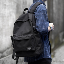 Hong Kong trendy brand casual junior high school high school college student school bag Large capacity travel backpack Mens shoulder bag Fashion mens bag