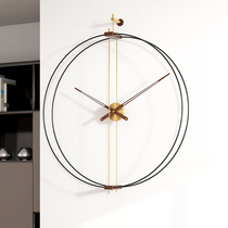 Spanish wall clock nomon minimalist living room creative light luxury simple modern art single ring minimalist wall decoration table