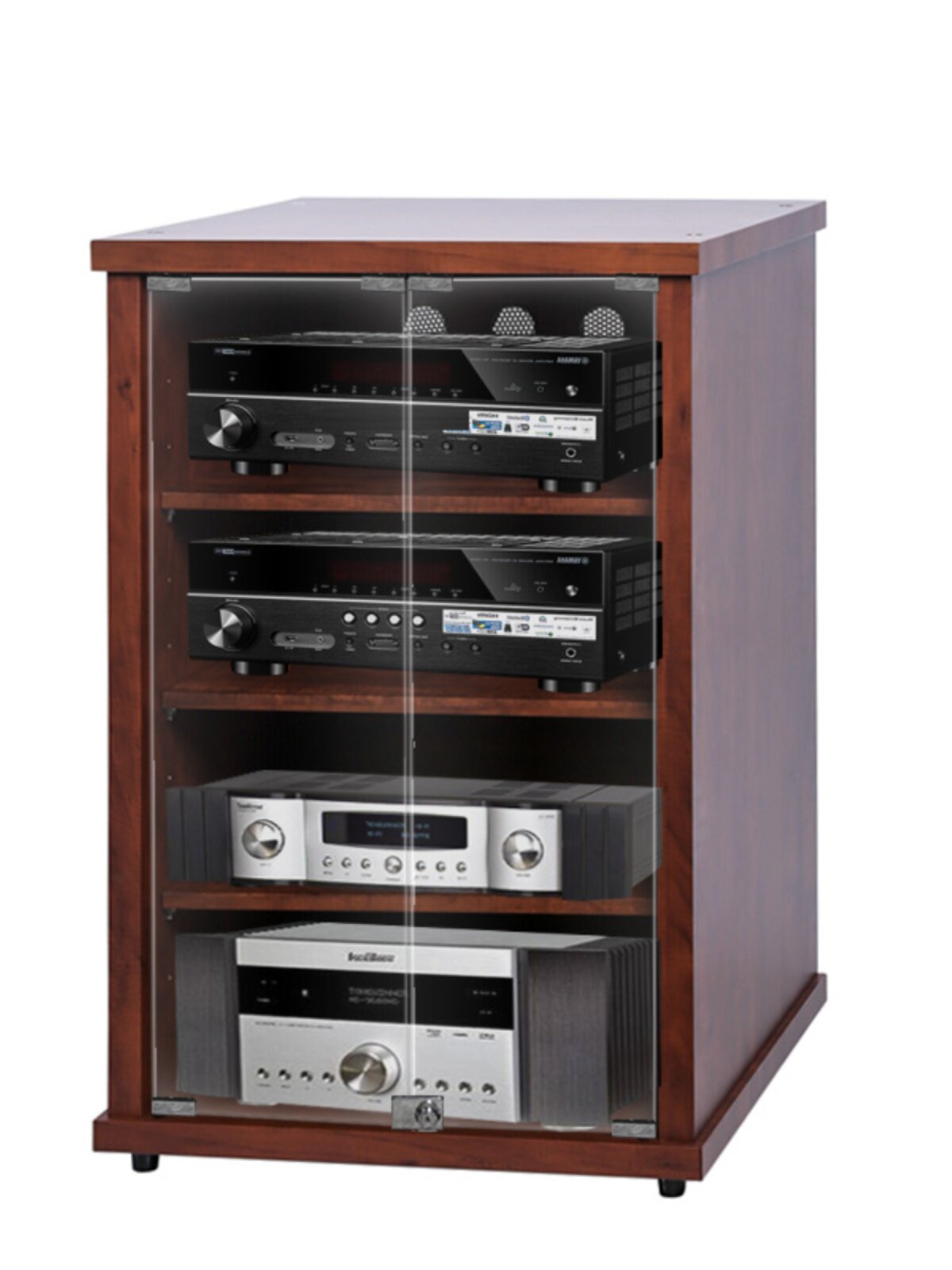 Danlaimeike Audio and Video Equipment Amplifier Cabinet Home Theater Stage Ktv Audio Cabinet Equipment Aviation Rack