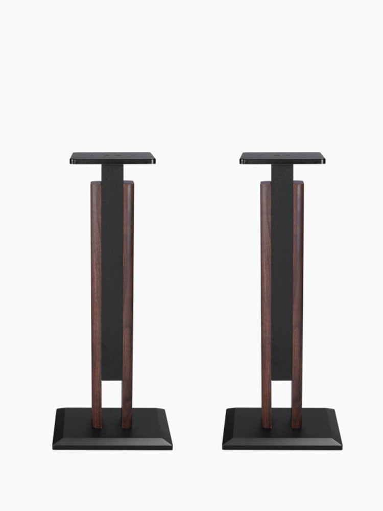 Danlaimeike Speaker Stand Surround Sound Rack Floor Stand Solid Wood Bookshelf Speaker Stand Wooden Hifi Rack