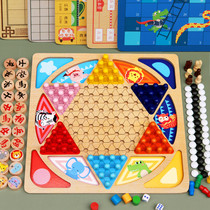 Flying chess childrens educational elementary school students checkers backgammon beast chess snake chess toys two-in-one multi-function game