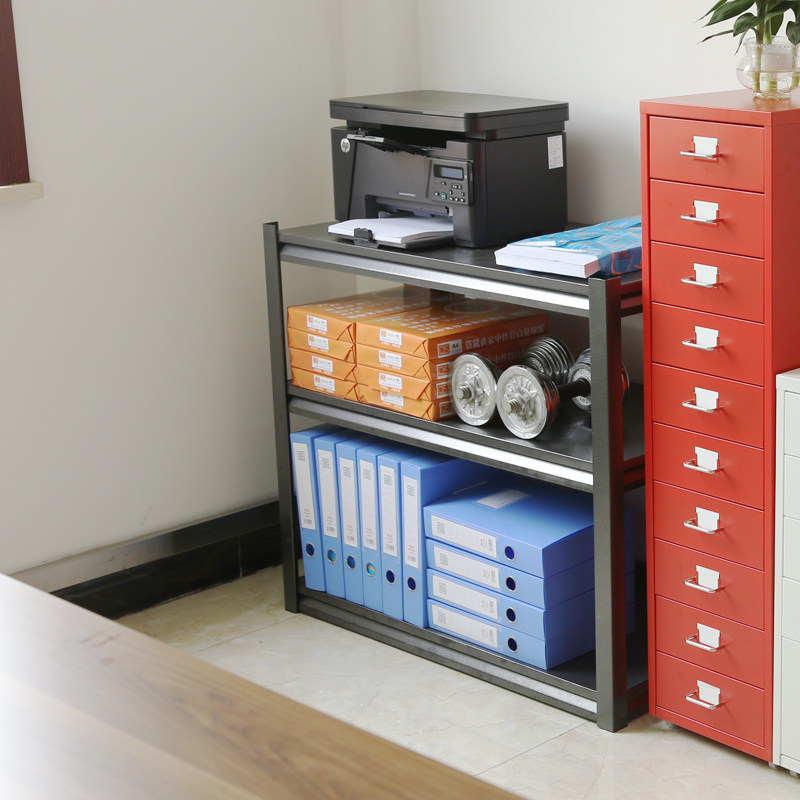 Metal Shelving Shelf Shelving Shelf Storage Miscellaneous Shelves Exhibition Shelf Detachable Floor-type Four-floor iron frame