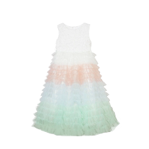French Q cutians girls 2024 dress all-match tutu skirt girl performance four-color dress for all seasons