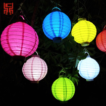 Dingcheng LED folding paper lantern Childrens toy portable light Mid-Autumn Festival Lantern hot sale holiday decoration 