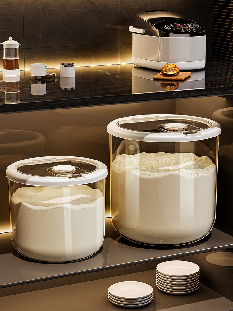 Flour Storage Tank, Grain Storage Box, Food-Grade Flour Container, Special Grain Storage Container, Insect-Proof and Moisture-Proof Rice Container for Home Use