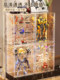Blind Box Storage Display Stand Lego Building Blocks Transparent Dust-Proof Storage Box High Bubble Mart Model Acrylic Display Box