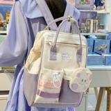 中点 Модная милая оригинальная сумка через плечо, школьный рюкзак для матери и ребенка, в корейском стиле, подходит для студента