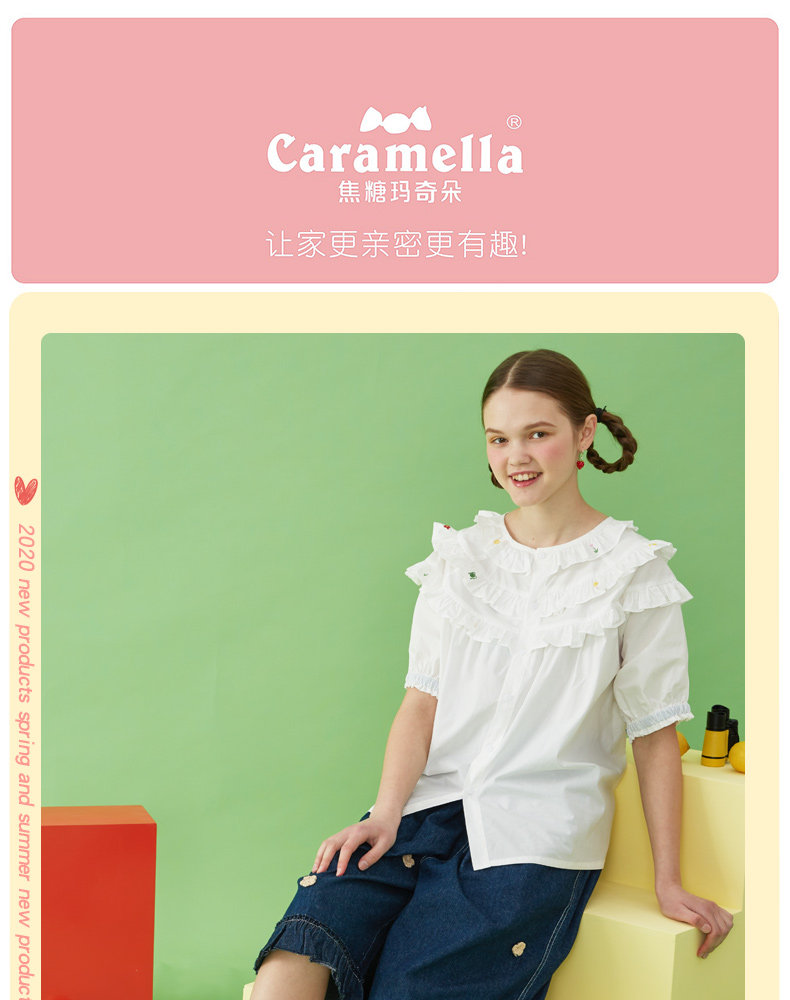 CARAMELLA 女款可爱船袜/中筒袜 10双 图1