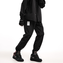 KILLWINNER spring and autumn slacks national tide loose overalls pants Tide brand foot drawstring sports pants couples