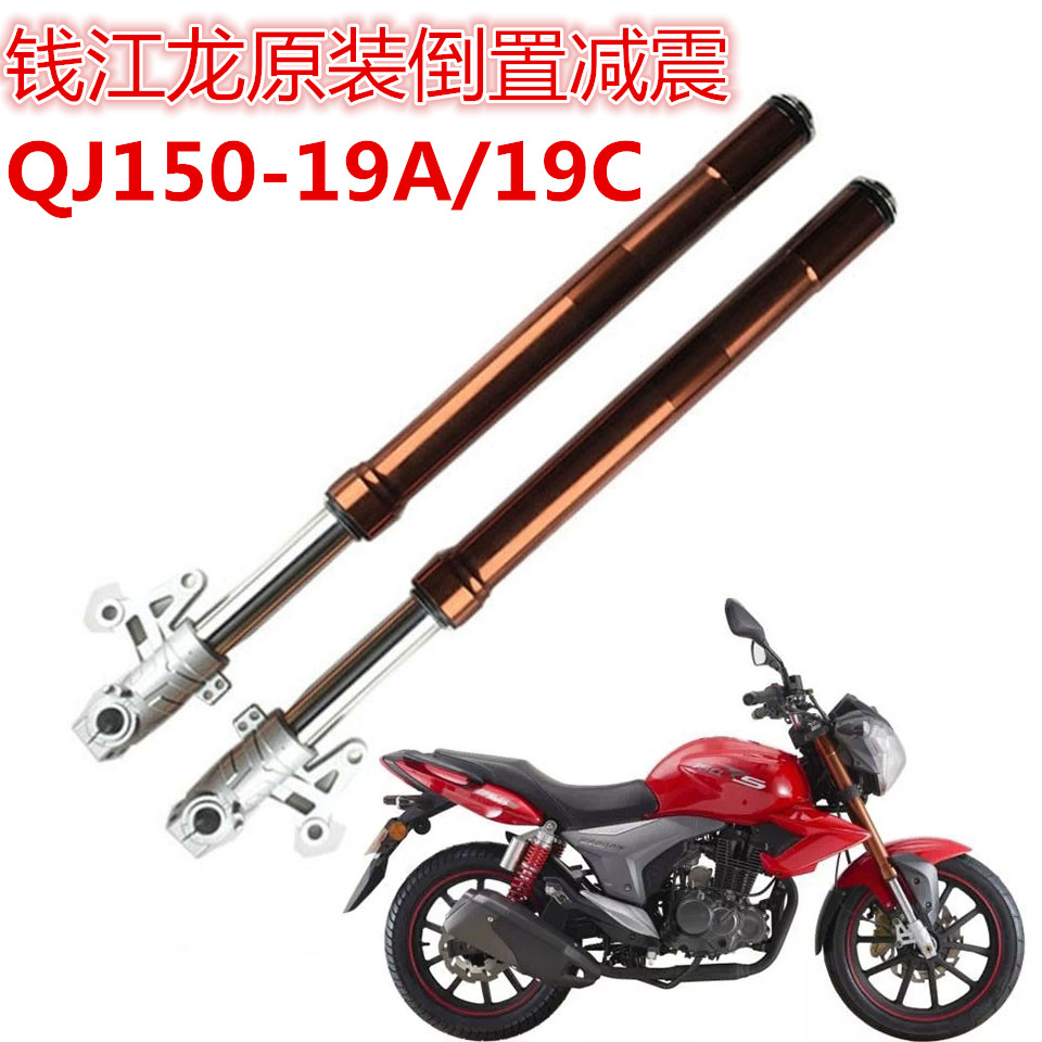 Applicable Qianjiang locomotive accessories Qianjiang Long QJ150-19A 19C front anti-shock absorbing front fork