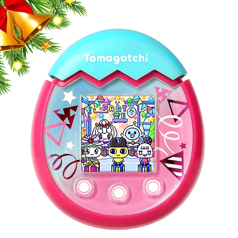 [Поставить пакет ресурсов] Подлинный Tamagotchi Pix PIX PARTY Электронные питомцы Sanrio